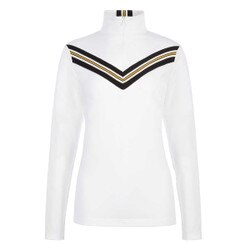 Fera Meister Luxe 1/2 Zip Top Women's in White